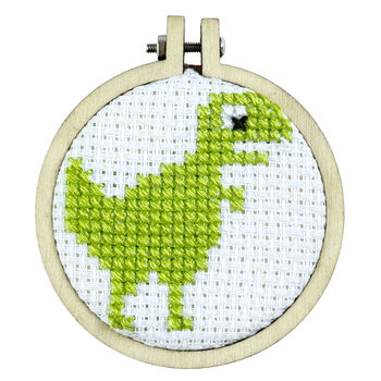 You're Roar Some! Mini Matchbox Cross Stitch Kit, 6 of 6