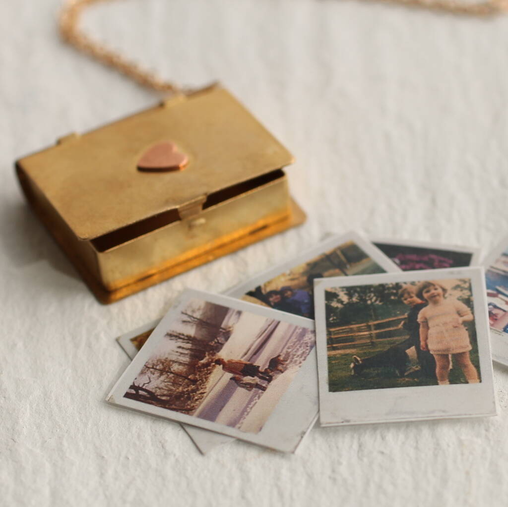 Personalised Photo Album Locket With Pictures, 1 of 12