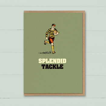 'Rugby' Funny Card For Men, 3 of 4