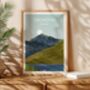 Three Peaks Challenge Set Of Three Art Prints, thumbnail 4 of 4
