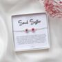 Soul Sister Birthstone Bracelet – Gift For Best Friend, thumbnail 1 of 6