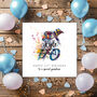 Bmx Bike Birthday Card For Boy, thumbnail 1 of 4