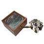 Gunmetal Sextant With Wooden Box, thumbnail 3 of 12