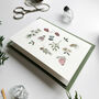 ‘Warm And Cosy Things’ Hand Illustrated Christmas Card, thumbnail 3 of 3