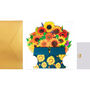 Sunflower Pop Up Card For Celebrations And Greetings, thumbnail 3 of 5