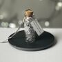 Miniature Silver Snowflakes Personalised Christmas Decoration, thumbnail 9 of 11