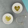 Love Heart Mini Ring And Jewellery Dish, thumbnail 1 of 7