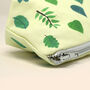 Cotton Leaf Makeup And Cosmetic Bag, thumbnail 3 of 6