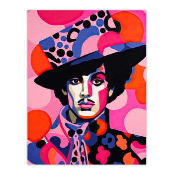 U Got The Look Bright Prince Of Pop Wall Art Print, 6 of 6