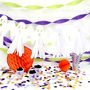 White Halloween Ghost Garland Decoration, thumbnail 5 of 7