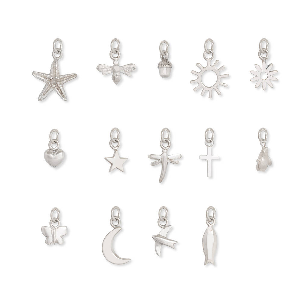 Small Charms Sterling Silver, 1 of 4