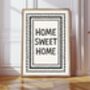 Home Sweet Home Print, thumbnail 2 of 10