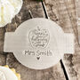 Personalised Teacher Appreciation Fondant Embosser, thumbnail 5 of 9