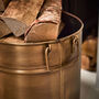 Fireplace Kindling Storage Buckets With Handles, thumbnail 4 of 5