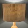 Alfie Linen Geometric Double Sided Lampshades, thumbnail 6 of 10