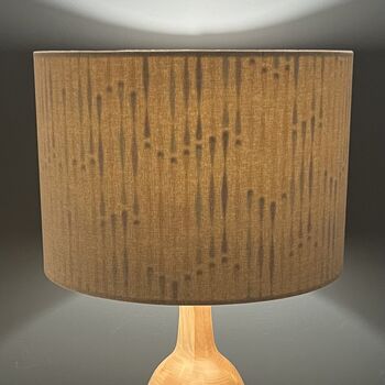 Alfie Linen Geometric Double Sided Lampshades, 6 of 10