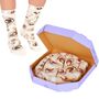 Novelty Gift Socks Garlic Bread Pizza Socks Box Set, thumbnail 1 of 4