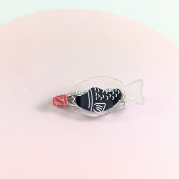 Soy Sauce Fish Container Hairclip Japanese Pin Acrylic, 2 of 6