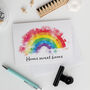Personalised New Home Rainbow Card, thumbnail 1 of 4