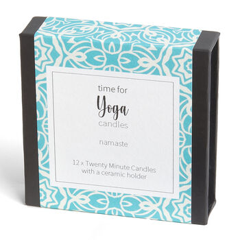 Time For Yoga Mini Candle Set, 2 of 9