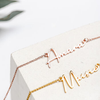 Signature Custom Name Necklace, 3 of 11