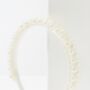 Poppy Pearls Headband // Ages Three Upwards // Comes With A Pink Satin Drawstring Bag, thumbnail 1 of 4