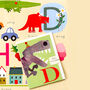 Mini D For Dinosaur Card, thumbnail 3 of 5