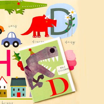 Mini D For Dinosaur Card, 3 of 5