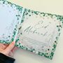 Record Your Own Eid Message Greeting Card Green, thumbnail 3 of 5