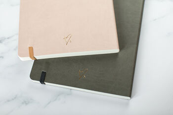 Soft Touch Notebook/Personalised Gift, 8 of 10