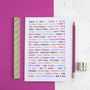Collective Animal Nouns Rainbow Notebook, thumbnail 3 of 4