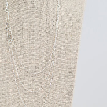 Sterling Silver Adjustable Chain, 2 of 3