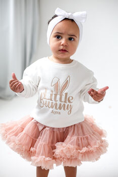 My First Easter Embroidered Sweatshirt Jumper, 5 of 8