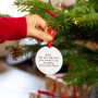 Personalised Merry Woofmas Dog Christmas Decoration, thumbnail 5 of 10