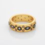 18k Gold Plated Hera Big Stacking Ring, thumbnail 1 of 4