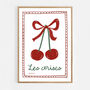 Les Cerises, Cherries Print, thumbnail 6 of 6
