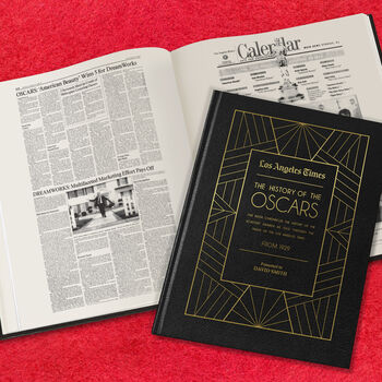 The Oscars Deluxe Personalised History Gift Book, 5 of 9