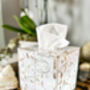 Mother Of Pearl Inlay Tissue Box | Sandy Shores, thumbnail 5 of 6