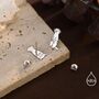 Sterling Silver Tiny Meerkat Stud Earrings, thumbnail 2 of 12