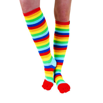 Essential Knee High Toe Socks, 10 of 12