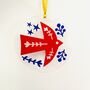 Folk Art Christmas Ornament, thumbnail 1 of 9
