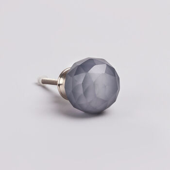 G Decor Diamond Sphere Stylish Matt Glass Knobs, 6 of 9