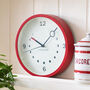 Moon Phase Red Clock, thumbnail 2 of 3