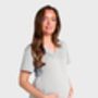 Maternity Ultimate Comfort Fleece Lined Scrub Top, thumbnail 2 of 12