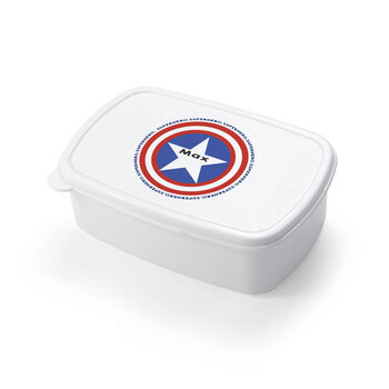 Personalised Children's Superhero Lunch Box, 4 of 4