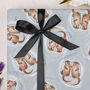 Three Sheets Of Otters Anniversary Wrapping Paper, thumbnail 1 of 2