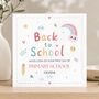Pastel Back To School Card, First Day Of Primary School, thumbnail 1 of 4