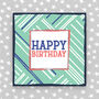 Happy Birthday Card Male Green For Him, thumbnail 1 of 3