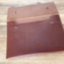 Personalised Spanish Brown Leather A4 Documents Holder, thumbnail 6 of 12