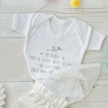 Gift For New Dad, Message From The Bump, Gift, 5 of 12